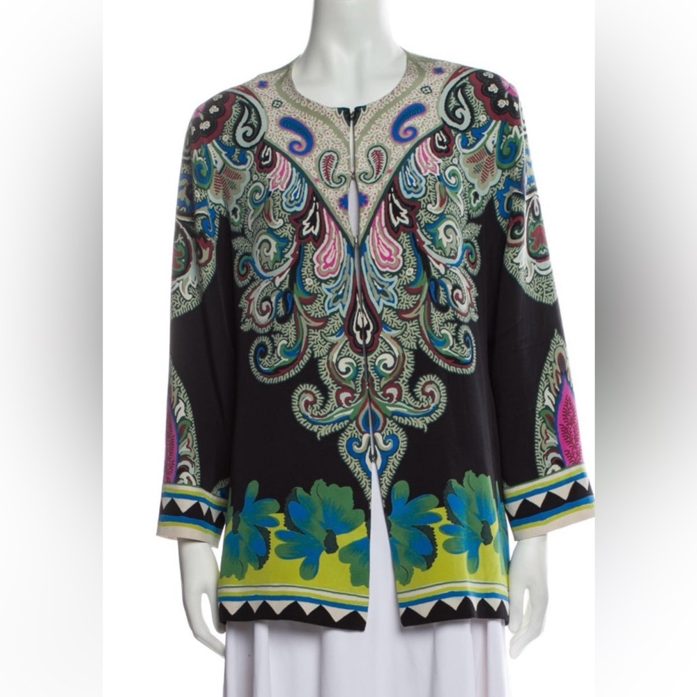 Etro Silk Evening Jacket